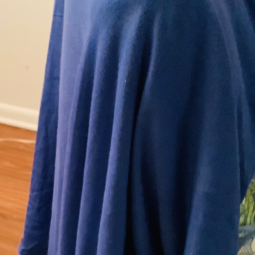 Blue fabric